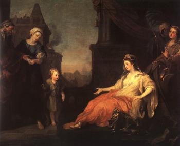 威廉 荷加斯 Moses Brought before Pharaohs Daughter 威廉 荷加斯 Moses Brought before Pharaohs Daughter